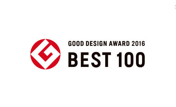 ロゴ：グッドデザインアワード2016 ベスト100